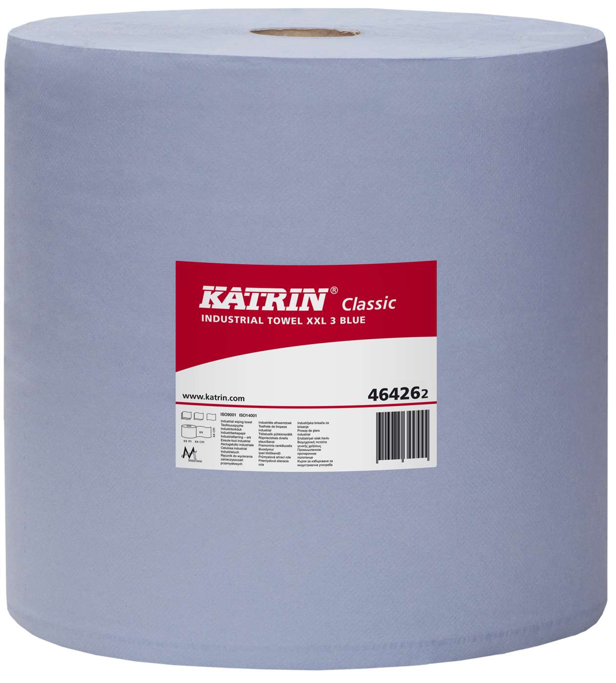 Katrin Classic XXL3 Blue Industrial Wiping Roll